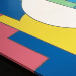 <p><strong>Beschichtung: 7-farbig lackiert, mehrfach Klarlacküberzug halbmatt<br />
</strong>Alessandro Mendini, Tisch, 2011</p>
