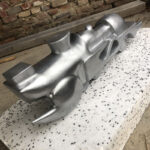 <p><strong>Coating:</strong> <strong>Real metal aluminum, polished</strong><br />
Manuel Graf, untitled, 2023, 3D-print</p>
