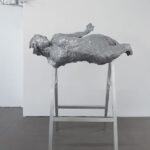 <p><strong>Coatinag:</strong> <strong>Real metal aluminum</strong><br />
Rebekka Benzenberg, Der seltene Fang (aluminum, aluminum coating, thermoplastic & resin) 130 x 100 x 80 cm, 2024</p>
