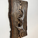 <p><strong>Coating: 3D-Print, chrome optics silver</strong><br />
Frenco, Sculpture “Lifeline 1.0”, 2025</p>
