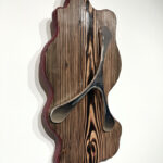 <p><strong>Coating: 3D-Print, chrome optics silver</strong><br />
Frenco, Sculpture “Lifeline 1.0”, 2025</p>

